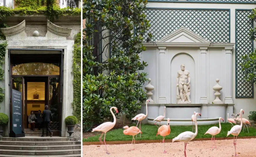 Villa Mozart a Milano - la storia della casa coperta d’edera