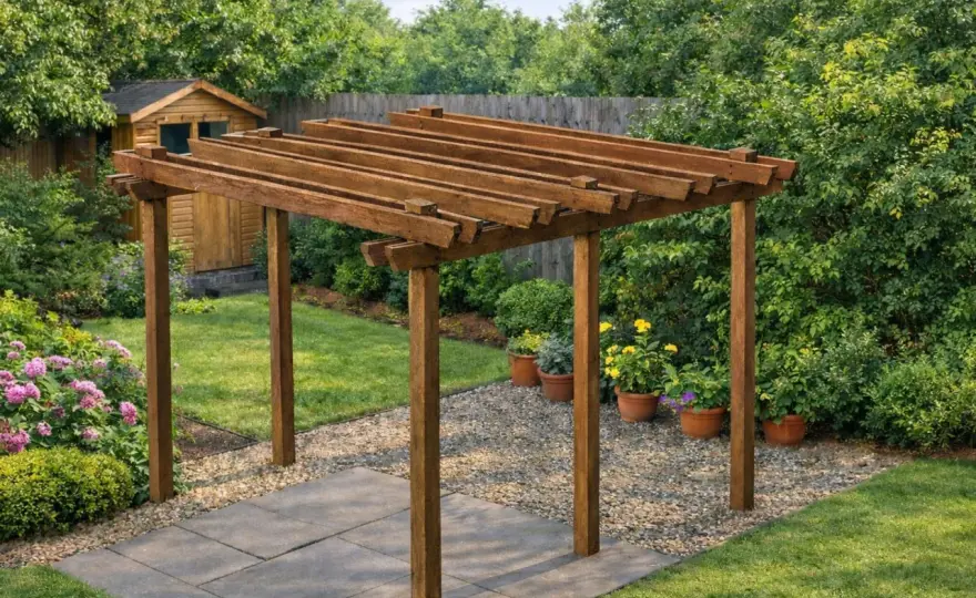 Pergola in legno fai da te, misure, costi e montaggio
