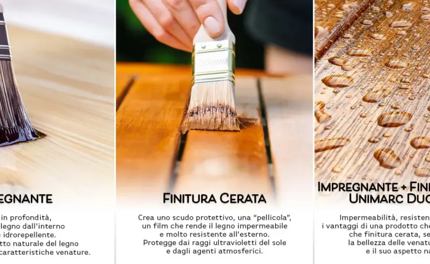 Mordente o impregnante? Differenze e scelta per il legno
