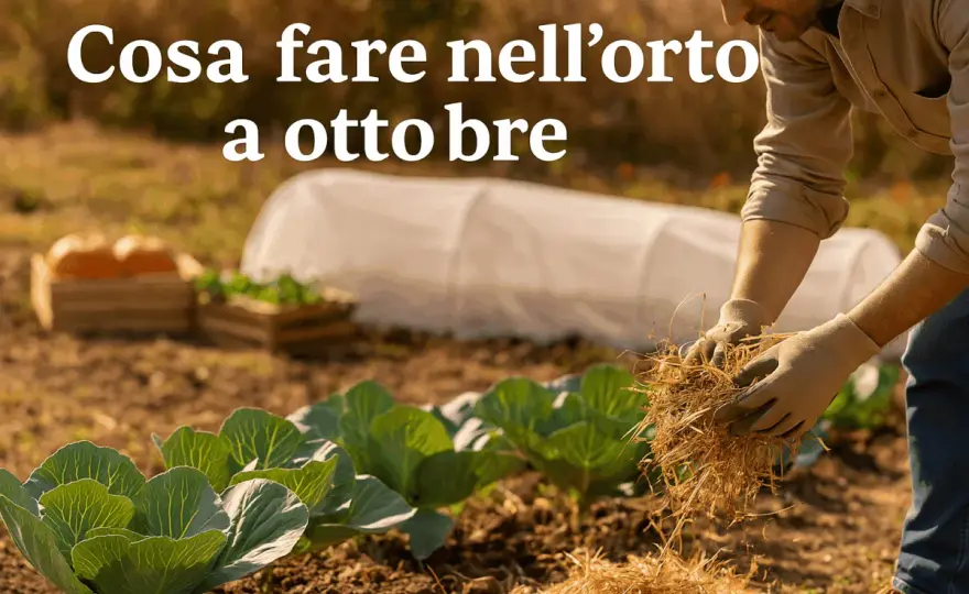Cosa piantare a ottobre nell’orto per raccolti anche d’inverno